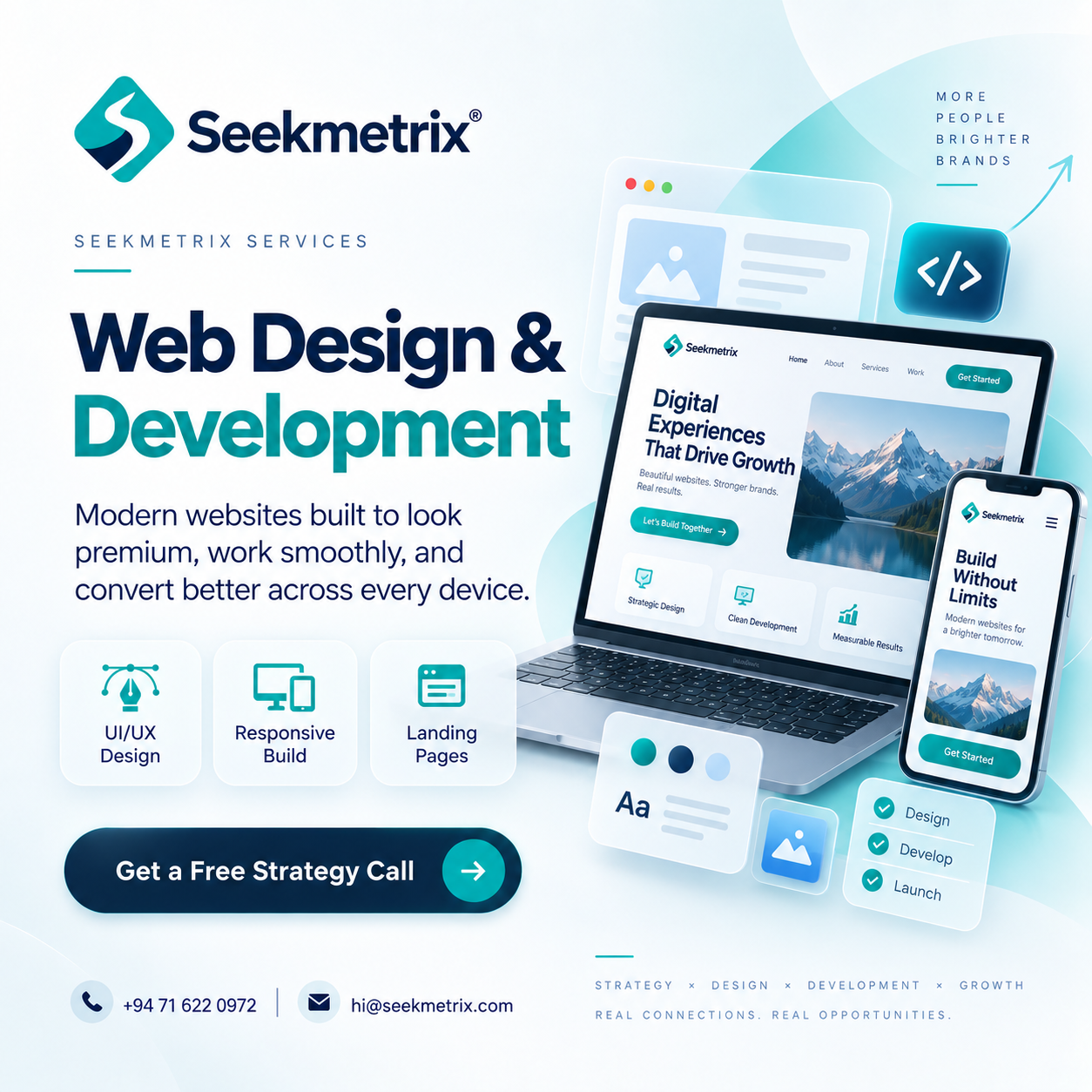 Web Design & Development by Seekmetrix